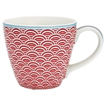 Nancy red mug fra GreenGate - Tinashjem